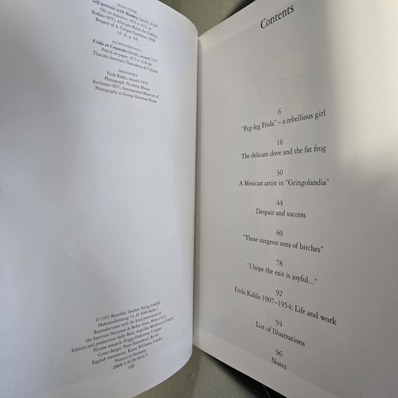 FRIDA KAHLO - 1st PB 1992 Taschen Art Mexico - Picture 8 of 13